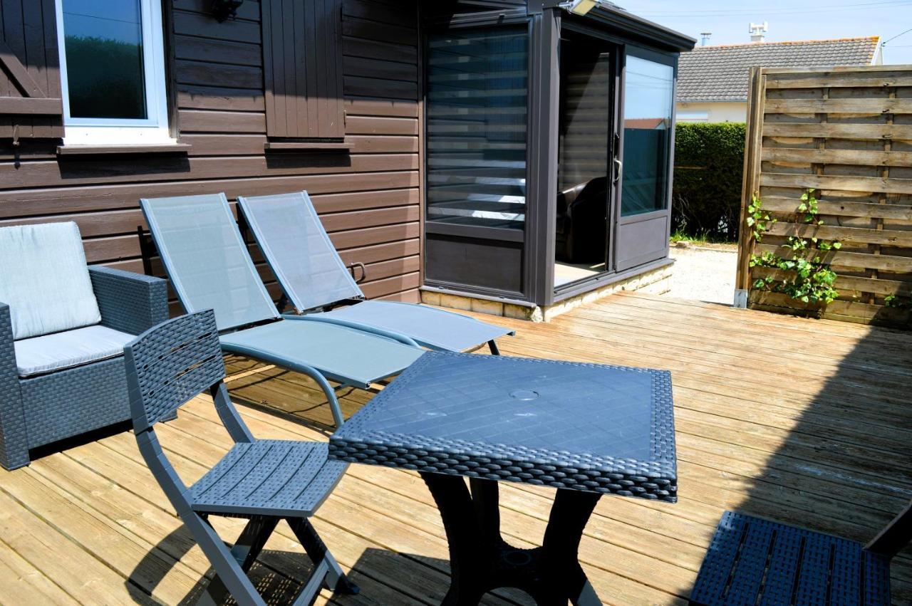 Le Chalet A Hub - Exterieur, Proche De La Plage Asnelles Eksteriør bilde